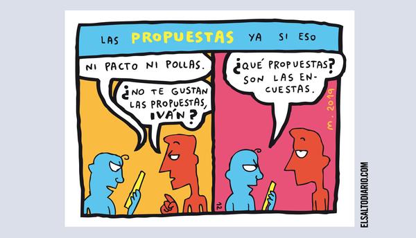 Las propuestas ya si eso, por Mauro Entrialgo