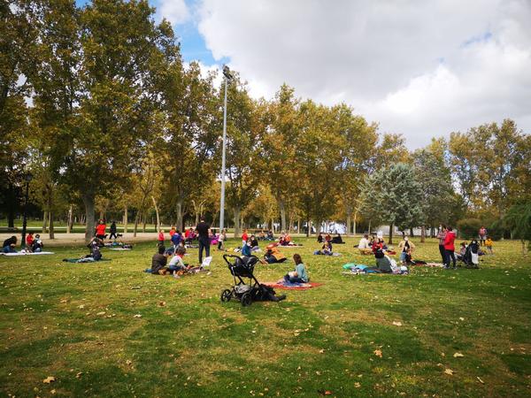 Parque San Isidro Protesta 4 Octubre