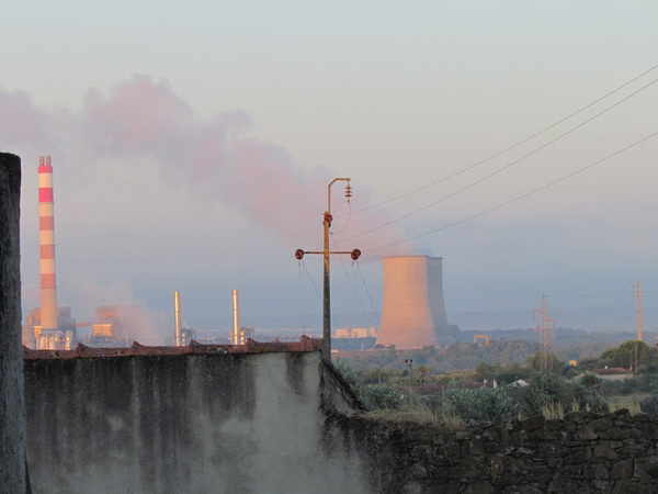 Central de Almaraz, cerca de la frontera con Portugal