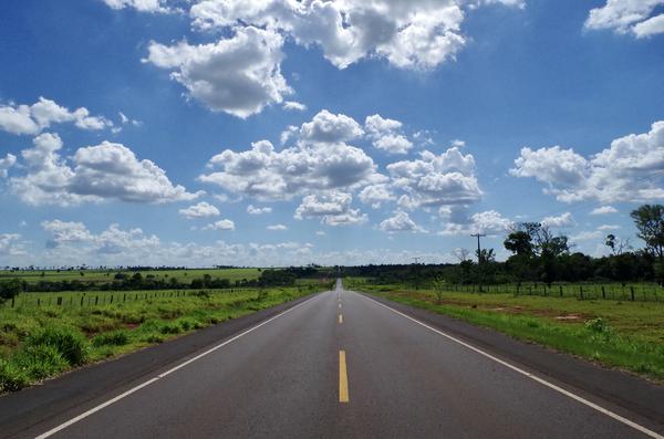 Paisaje agrario en el norte de Paraguay.