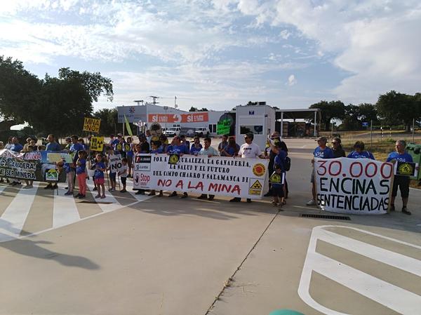 Concentración del pasado 16 de julio de 2019 en recuerdo del desastre de Church Rock (Nuevo Mexico, EEUU).