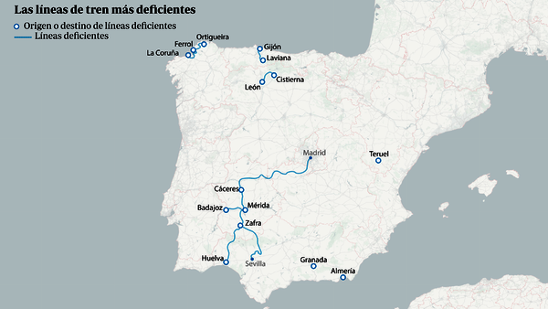 mapa 3 tren