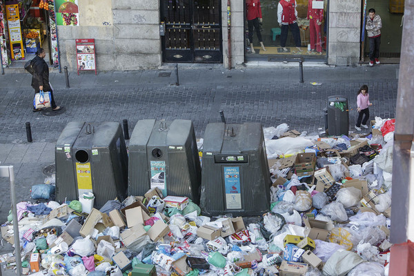 Huelga Recogida Basura