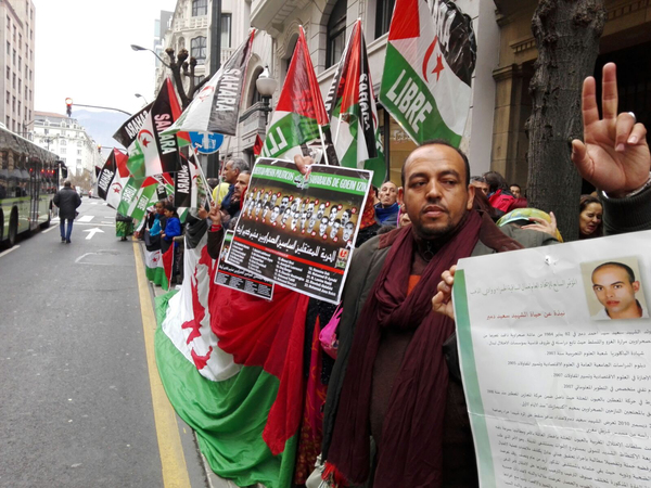 Sahara protestas