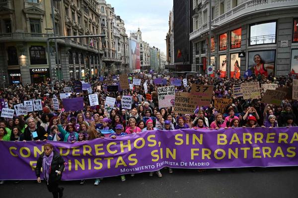 Cabecera de la manifestación