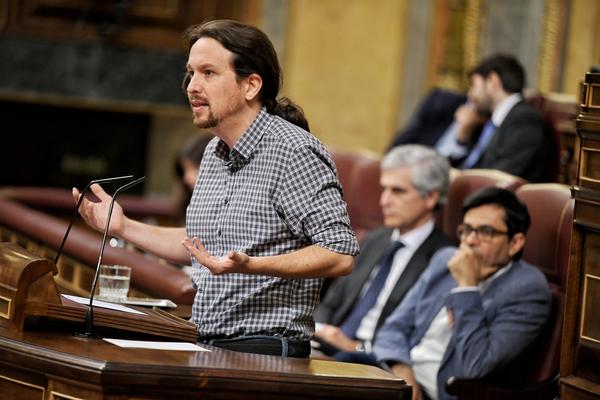 Pablo Iglesias investidura julio 2019