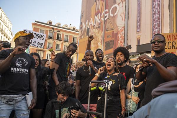 Concentración Callao masacre melilla - 9