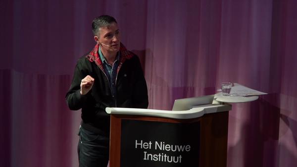 Paul B. Preciado en el Het Nieuwe Instituut de Rotterdam