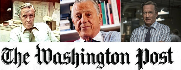 Jason Robards, Ben Bradlee y Tom Hanks