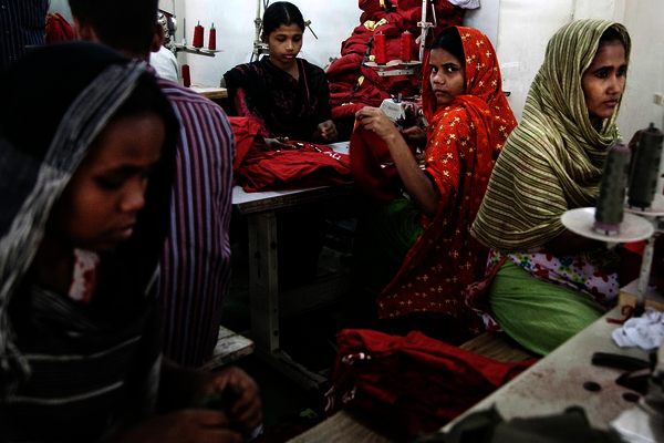 Bangladesh mujeres industria textil