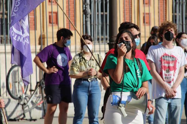 Concentración estudiantes Andalucía 2