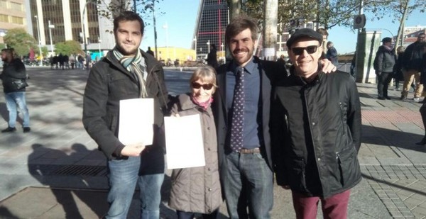 Presentación de las querellas contra el franquismo