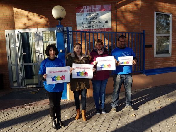 Protesta DATSur Escolarización TEA