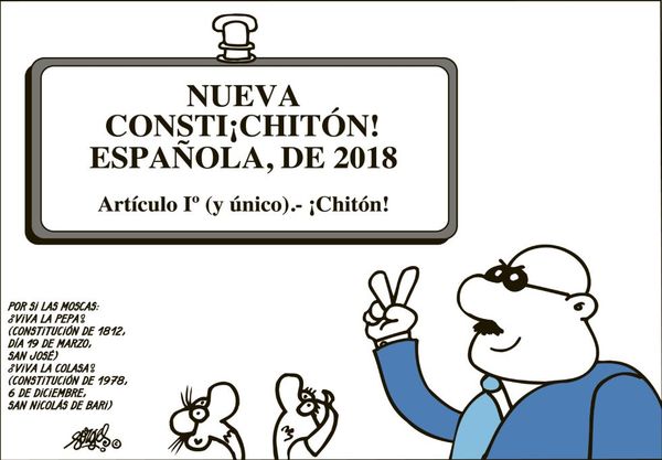 Viñeta de Forges publicada el 19 de marzo de 2012