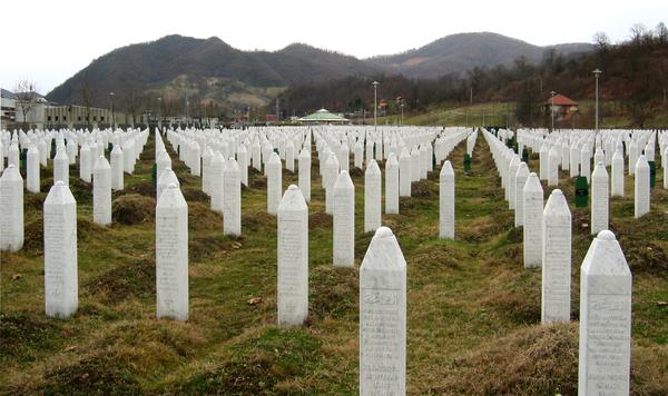 Memorial de la masacre de Srebrenica.