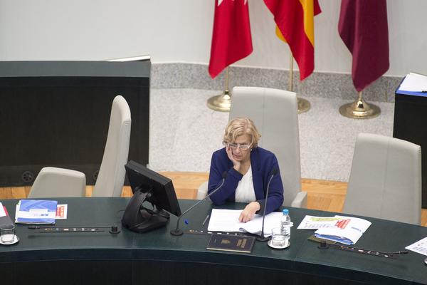 Manuela Carmena, en el Ayuntamiento de Madrid Álvaro Minguito 