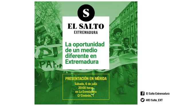 Presentación en Mérida Salto Extremadura