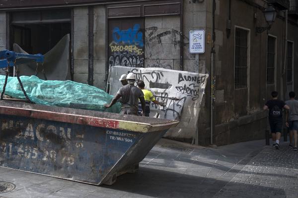 Trabajadores en verano