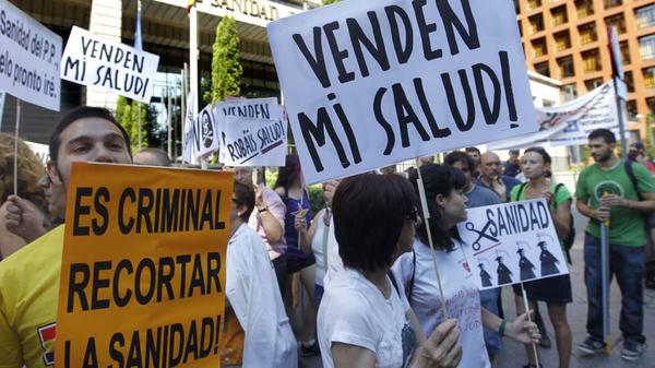 Recortes salud