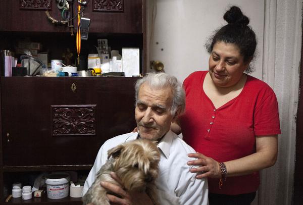 Francisco Rodríguez en su casa