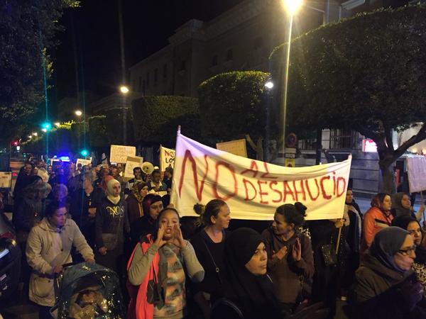 El Puche no al desahucio