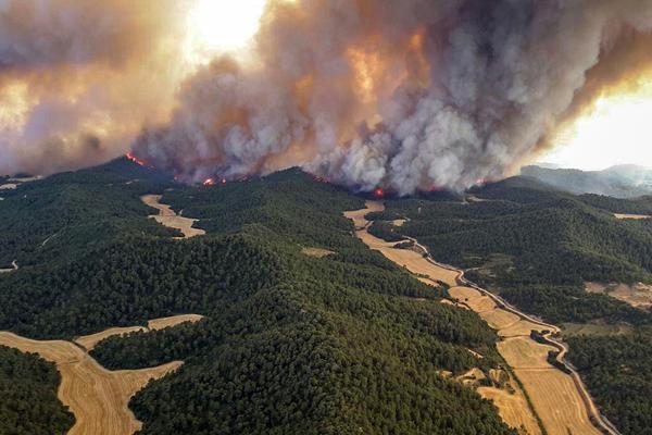 Incendio Aragón