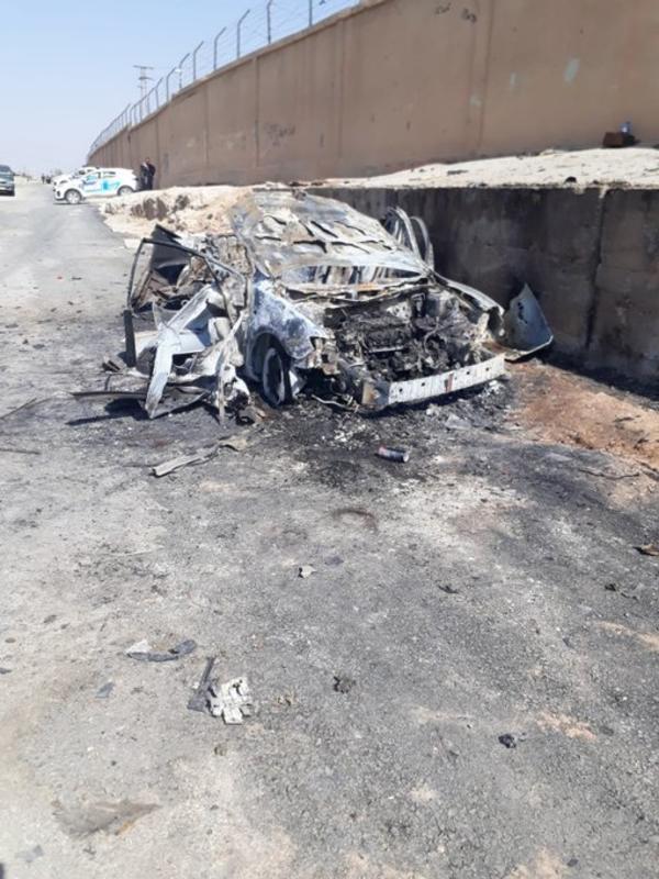 Coche Rojava Atentado Centro Información Rojava