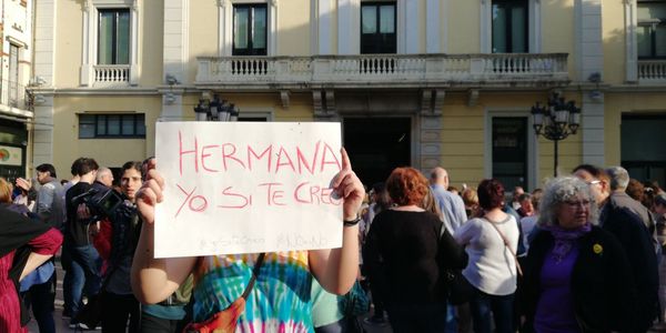 Concentración Sentencia La Manada Hospitalet