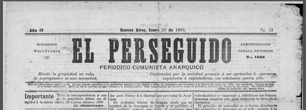 El Perseguido, diario de Buenos Aires