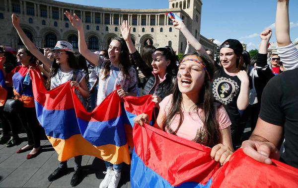 Manifestación en Armenia por la erradicación de la violencia machista. Fuente: Diario Armenia