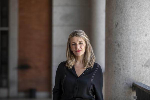 Yolanda Díaz, ministra de Trabajo