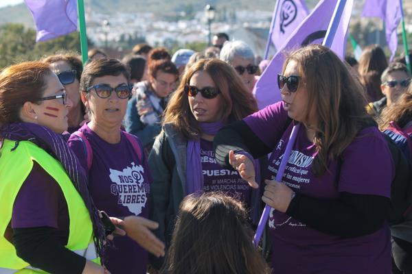 Marcha feminista Bornos 15