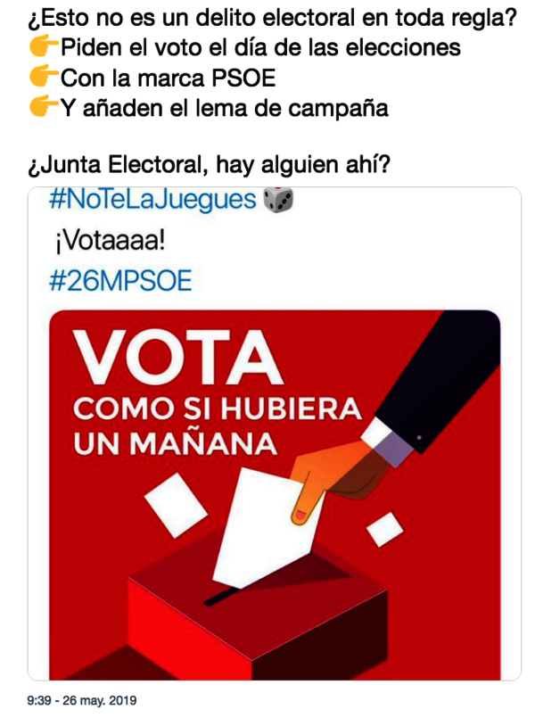 PSOE Extremadura voto