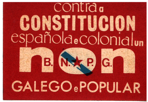 Cartaz do BNPG en 1978