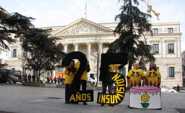 25º aniversario campaña Insumisión (20 febrero 2014)