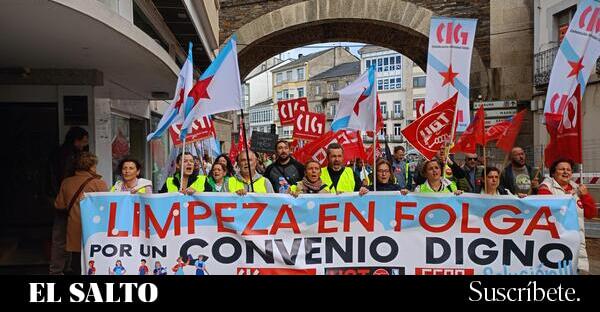 Las trabajadoras de la limpieza de Lugo consiguen una subida de 18,3% ...