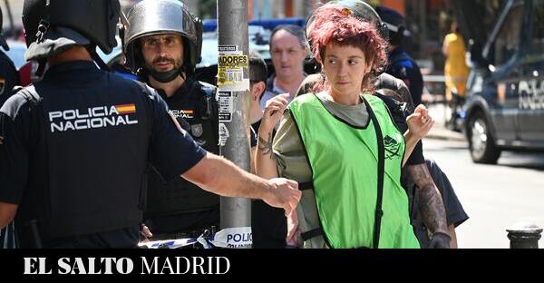 Cuatro integrantes de la PAH Vallekas, investigados por una protesta tras un desahucio