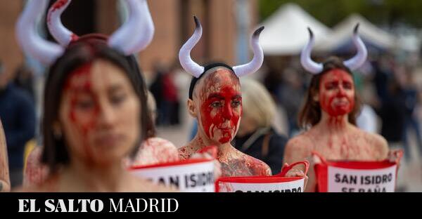 Un año más las fiestas de San Isidro se manchan de sangre por el maltrato animal en las corridas de toro