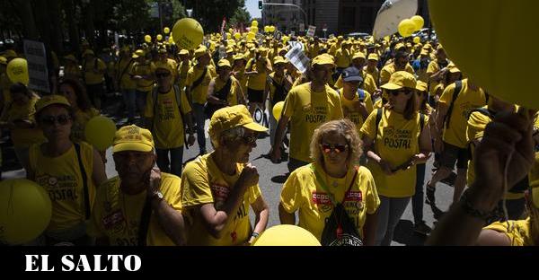 Los sindicatos cifran el seguimiento de la huelga de Correos en un 75% ...