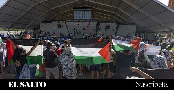 Más de un centenar de organizaciones exigen la exclusión de Israel del Europeo de Escalada de Montmeló