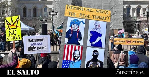 “No Kings”: ocho millones de personas se manifiestan contra Trump en la ...