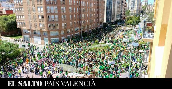 La tercera jornada de huelga del profesorado valenciano fuerza a Conselleria a negociar