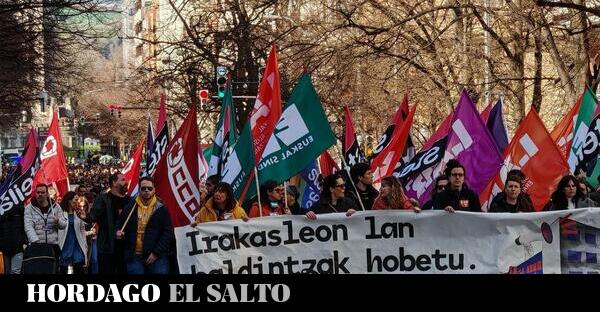 Al borde de la huelga en la educación pública vasca