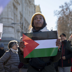 Más de 50.000 personas en Madrid contra el genocidio en Gaza y en apoyo al pueblo palestino - 19