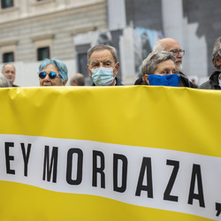 Ley Mordaza 12 horas amordazados Congreso - 3